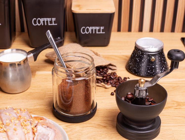 Кофемолка ручная Kamille механическая (7056) - фото 7