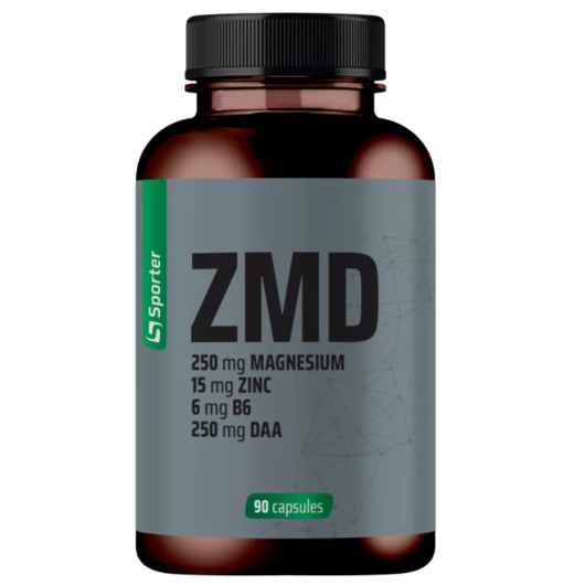 Цинк Магний и Витамин В6 Sporter ZMD 90 капсул