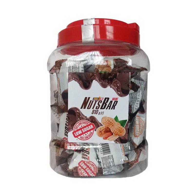 Вуглеводні батончики Power Pro Nuts Bar Mini Low Sugar 810 г (20786-01)