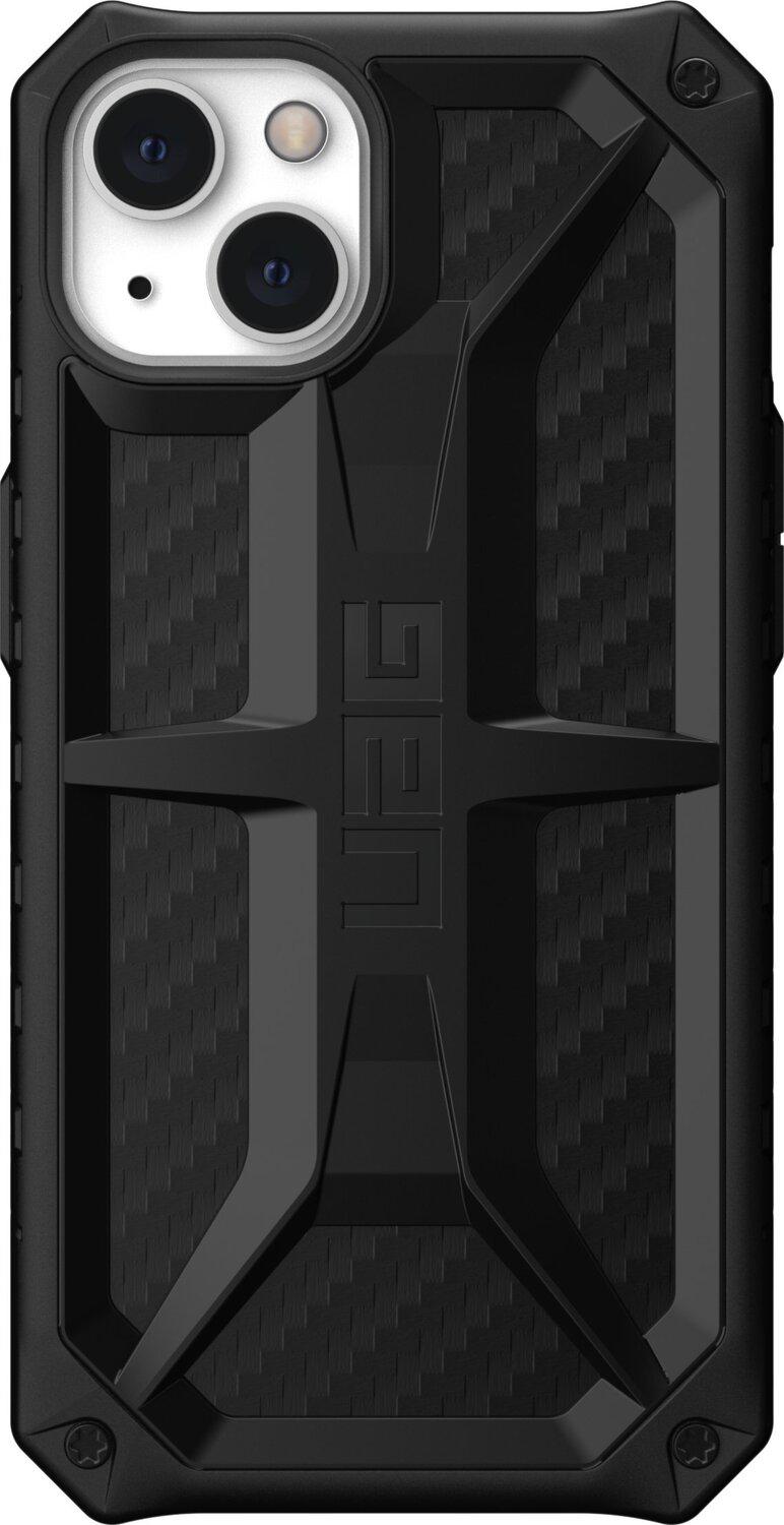 Чехол милитари противоударный UAG Monarch () 113171114242 для Iphone 13/14 (6.1") Black Carbon - фото 2