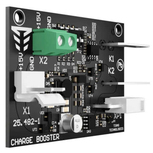 Модуль быстрого заряда АКБ для приборов охранной сигнализации Tiras Charge BOOSTER 14-30V Черный (28746073)