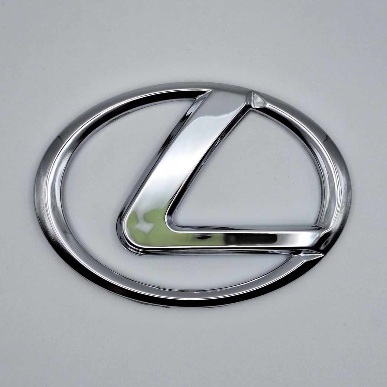 Емблема Lexus ABS 97х70 мм Хром глянцевий (1947813604)