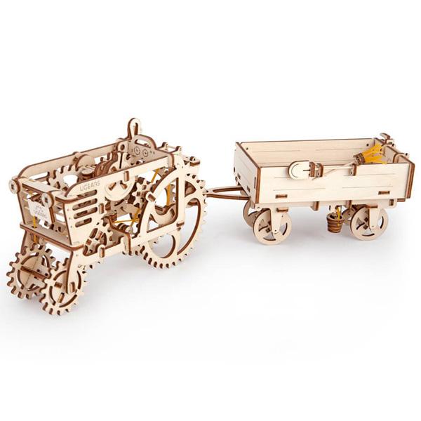 3D пазл механический UGEARS «Прицеп» - фото 7 3D пазл механический UGEARS «Прицеп» - фото 7