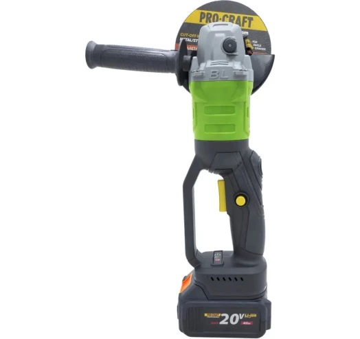 Шлифовальная машина ProCraft PWA-125 аккумуляторная 20 В 125 мм 1 АКБ 4 А·ч + зарядка (030125)