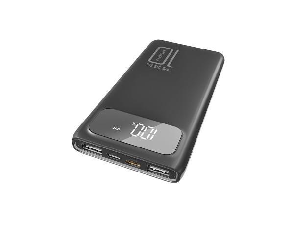 Батарея портативная Ridea RP-D10L Phoenix10 digital display/lamp 10W 2A 10000 mAh Black