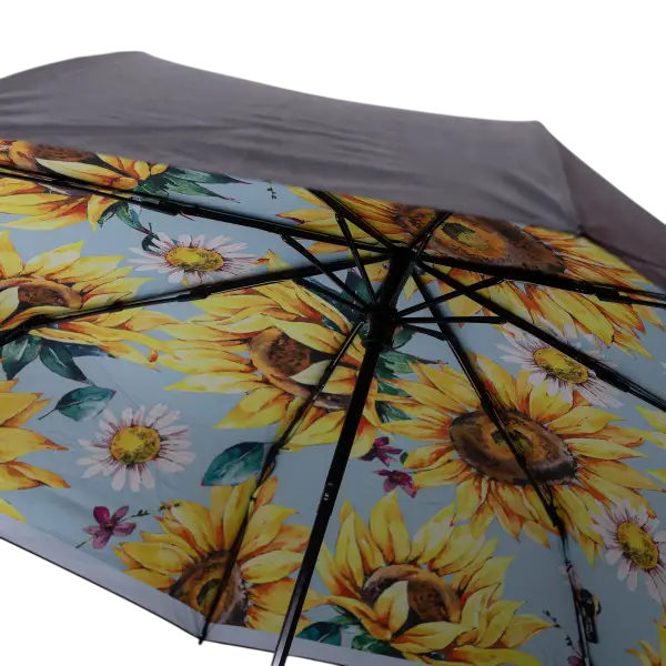 Парасолька механічна складана 100 см з малюнком Жовта (HP-23-14Y) - фото 4