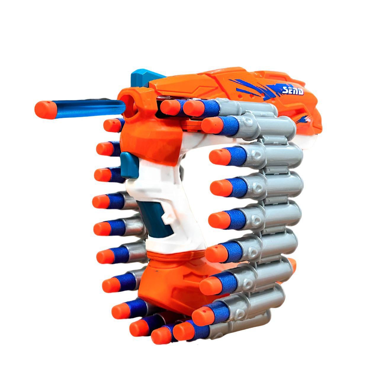 Пистолет AK 9278 A-01 механический на мягких патронах Пистолет AK 9278 A-01 механический на мягких патронах