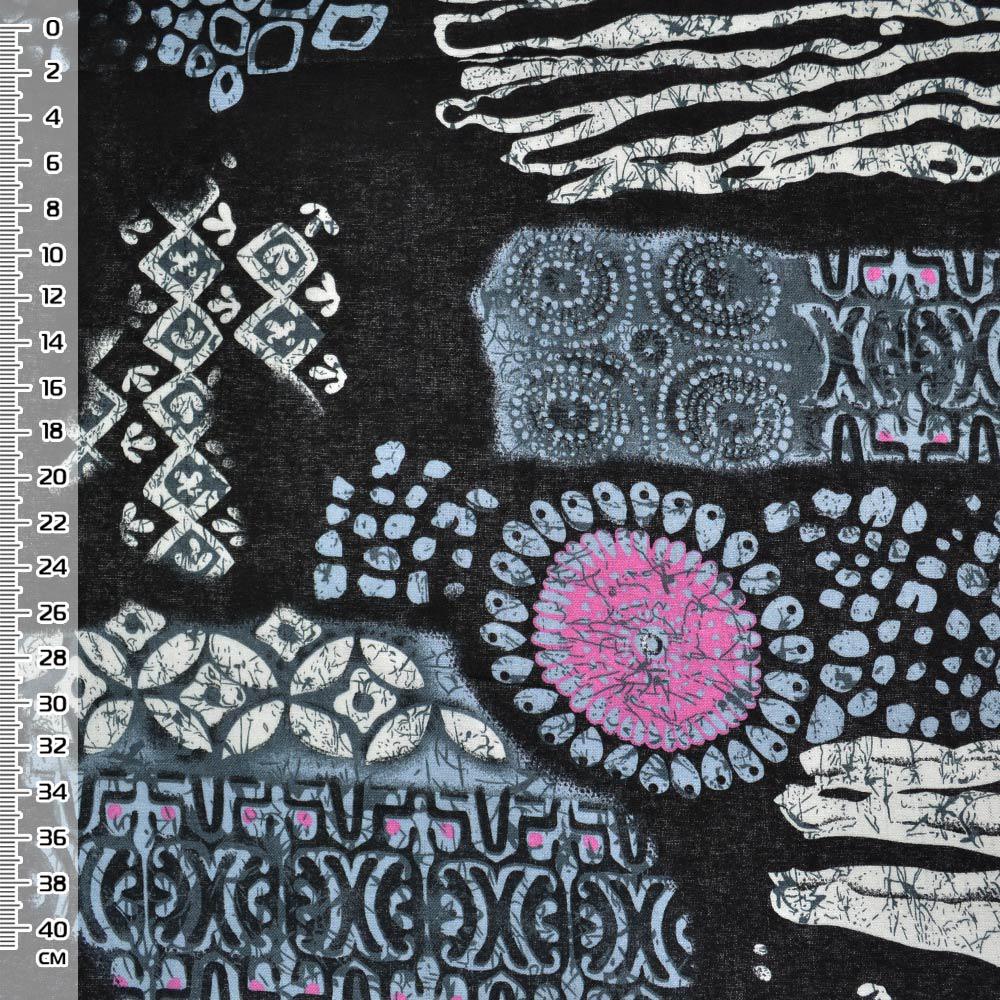 Тканина льон ширина 147 см Чорний (12623.004) - фото 3 Тканина льон ширина 147 см Чорний (12623.004) - фото 3