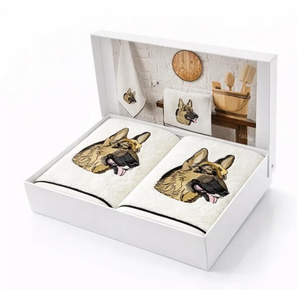 Набор полотенец Tivolyo Home My Dog махра 50x100/75x150 см (2000022284007)