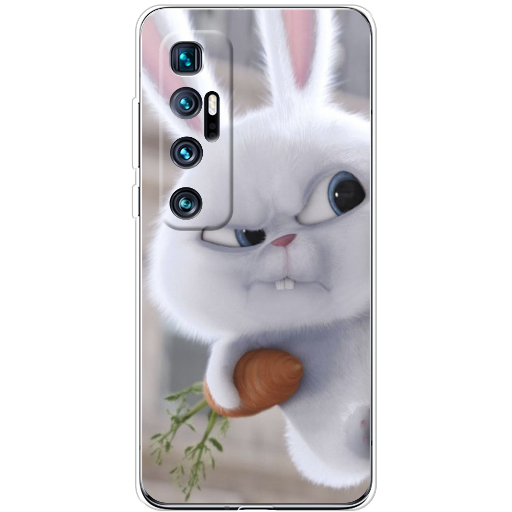 Чехол BoxFace Xiaomi Mi 10 Ultra Rabbit Snowball Прозрачный силикон (44423-up1116-44423)