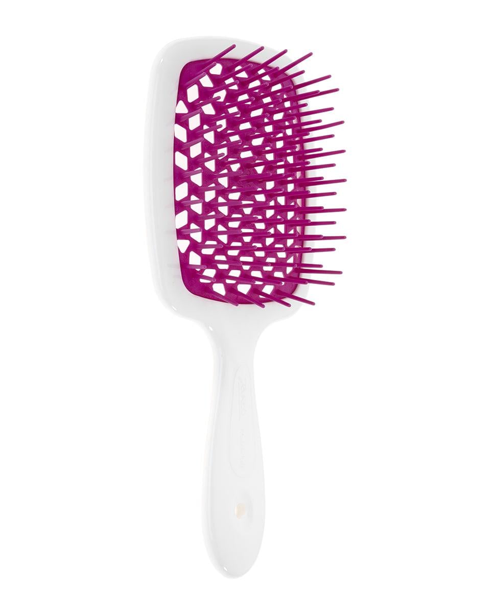 Щетка для волос JANEKE Superbrush Белый с фуксией Щетка для волос JANEKE Superbrush Белый с фуксией