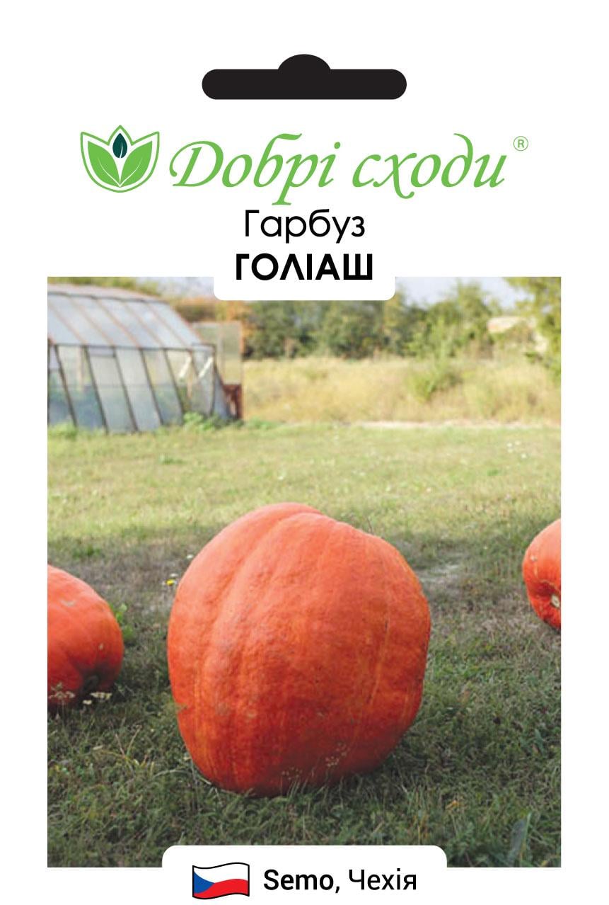 Семена тыквы Голиаш Добрі Сходи 5 шт. (01220005)