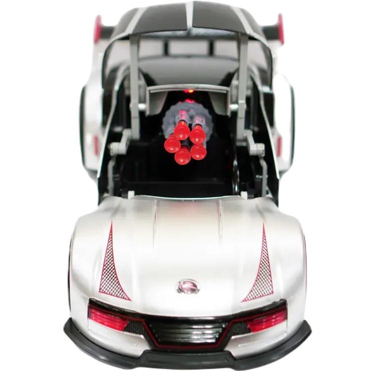 Машинка-трансформер стреляющая RIAS Velocity Demon на радиоуправлении Grey (3_04565) - фото 5