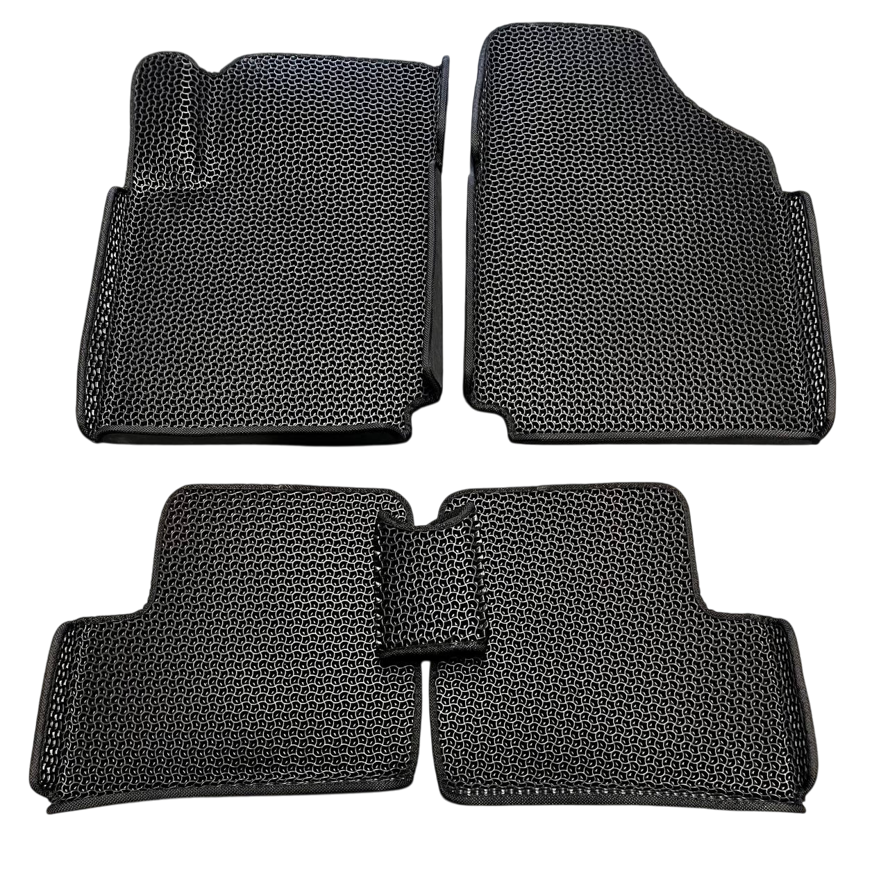 Коврики с бортиками EVA в салон с 3Д лапой для Nissan Micra K12 2002+ г. (2584721227)