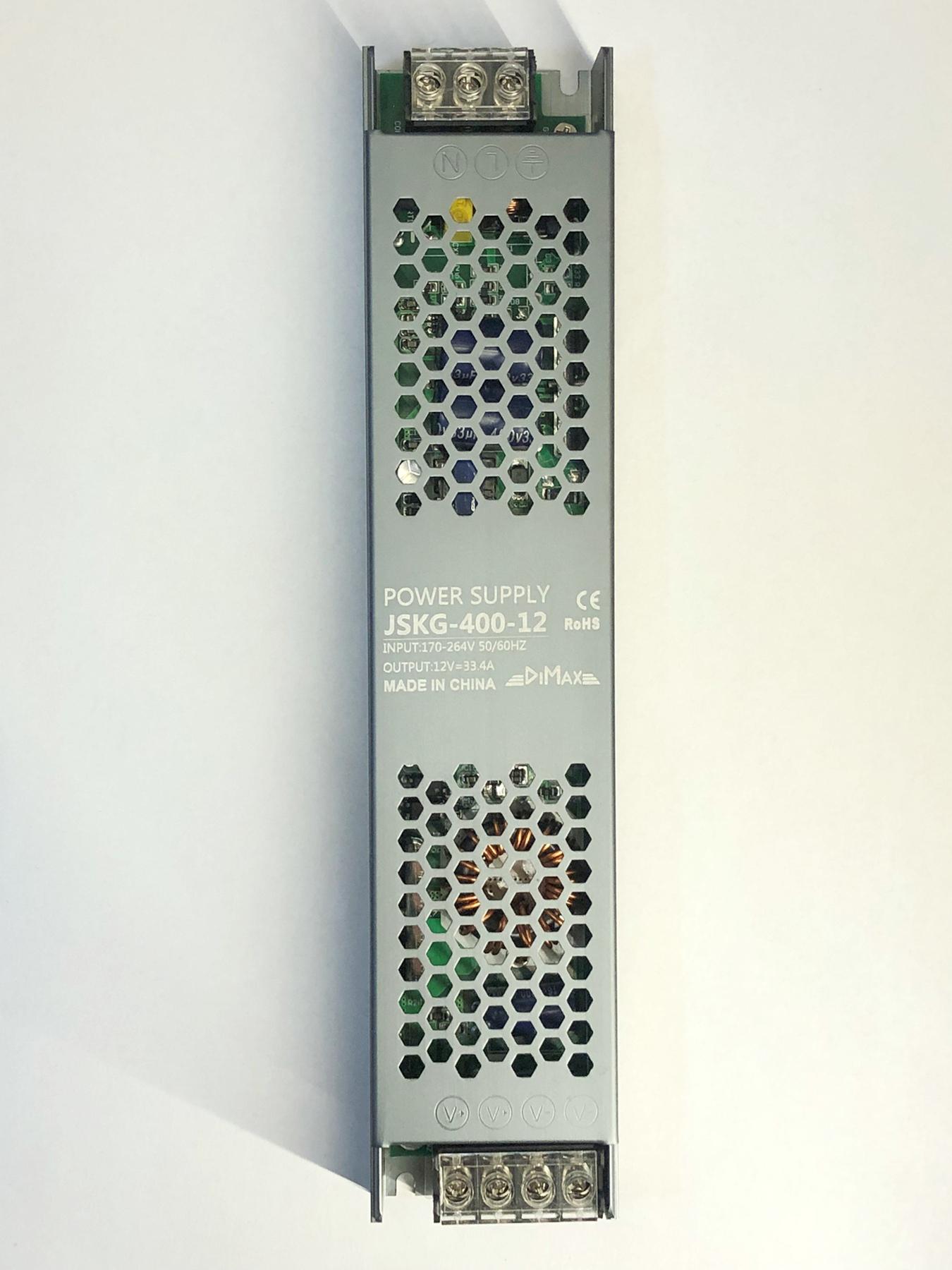 Блок питания Dimax 400W 33,3А 12V для LED ленты (14357170)