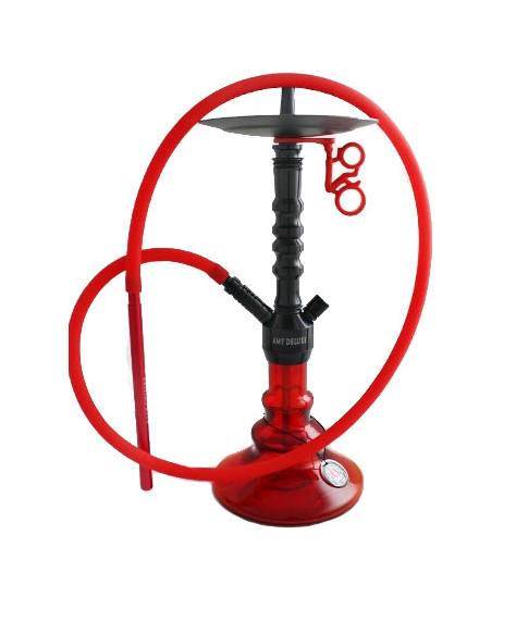 Кальян AMY Deluxe 070.02 Alu Zulu S на 1 персону 60 см Красный (827275991)