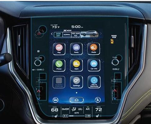 Стекло защитное Pixsel гибридный глянец на монитор SUBARU OUTBACK 14,4“ 2020