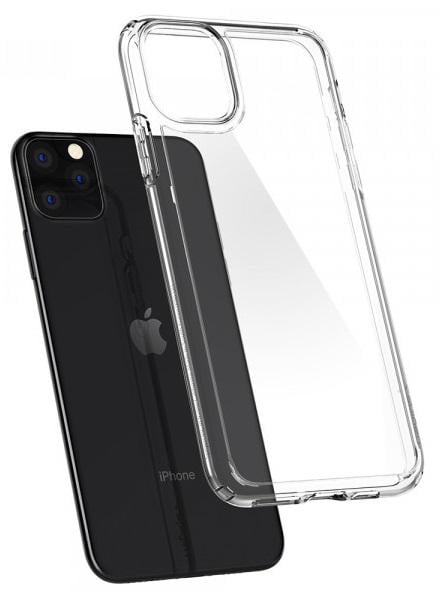 Чехол прозрачный противоударный Spigen Ultra Hybrid Crystal для Iphone 11 Pro Max (6.5") Clear