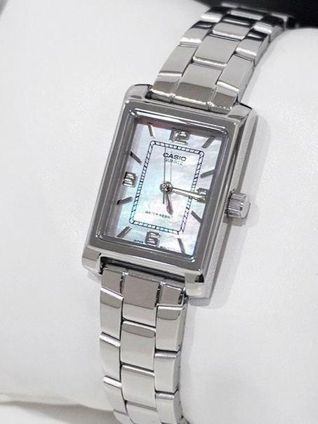 Наручные часы женские Casio LTP-1234DS-4A Timeless Collection Lady Timeless Collection Перламутровый (2915935159)
