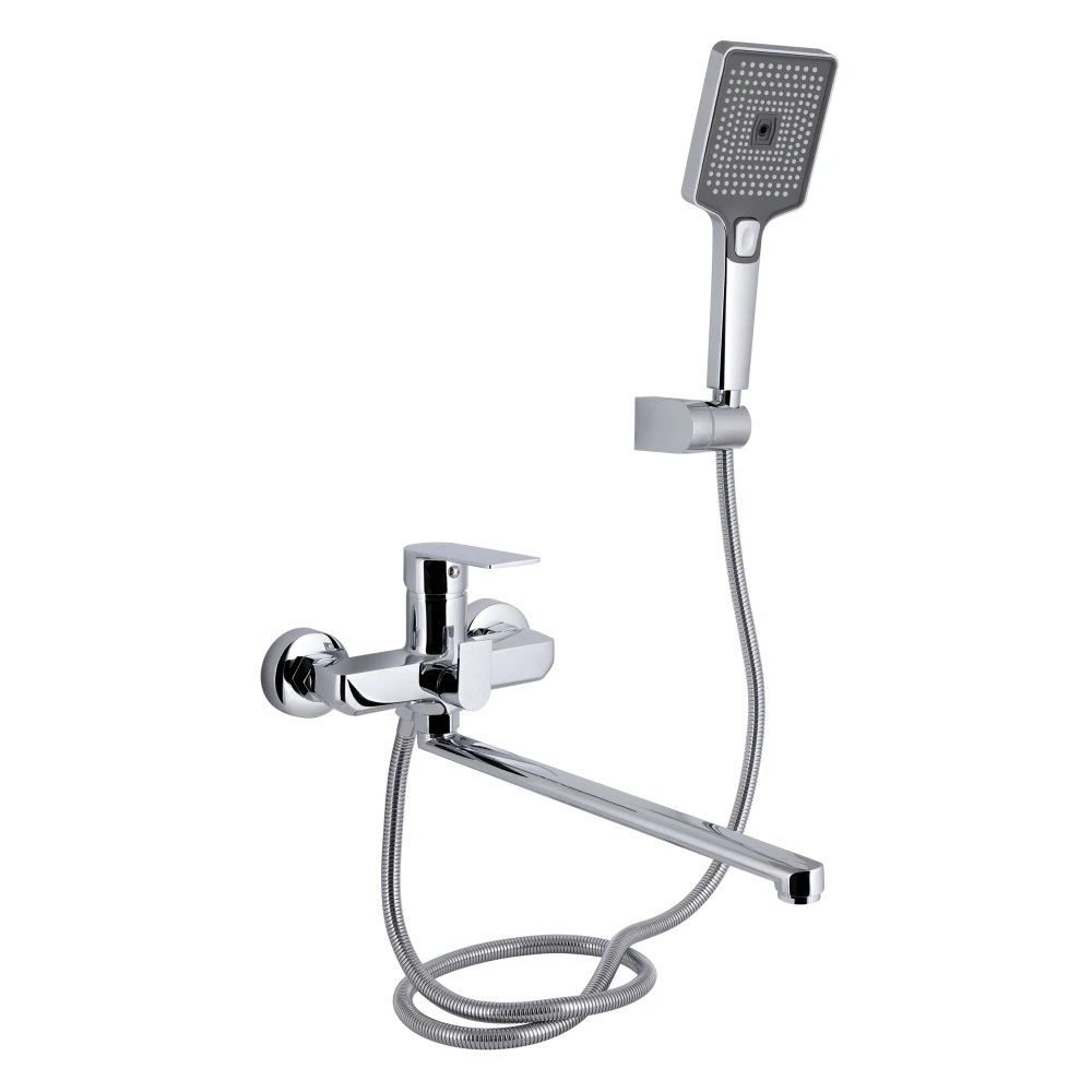 Смеситель для ванны c душевым гарнитуром Qtap Aries QTARI2601CRM45558 Chrome (SD00051682) Смеситель для ванны c душевым гарнитуром Qtap Aries QTARI2601CRM45558 Chrome (SD00051682)