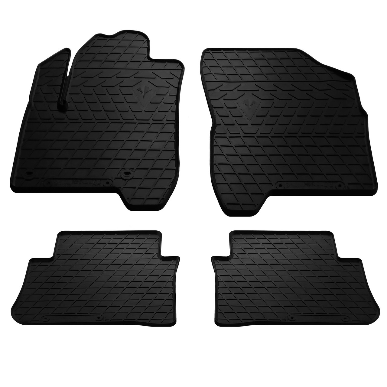 Автоковрики Stingray Citroen Voleex C30 2010-2016 4 шт. Черный (1545547908)