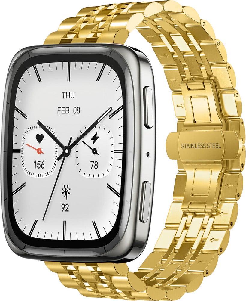 Ремінець металевий Spinye для Amazfit Active 2 Square Gold (42163-2A)