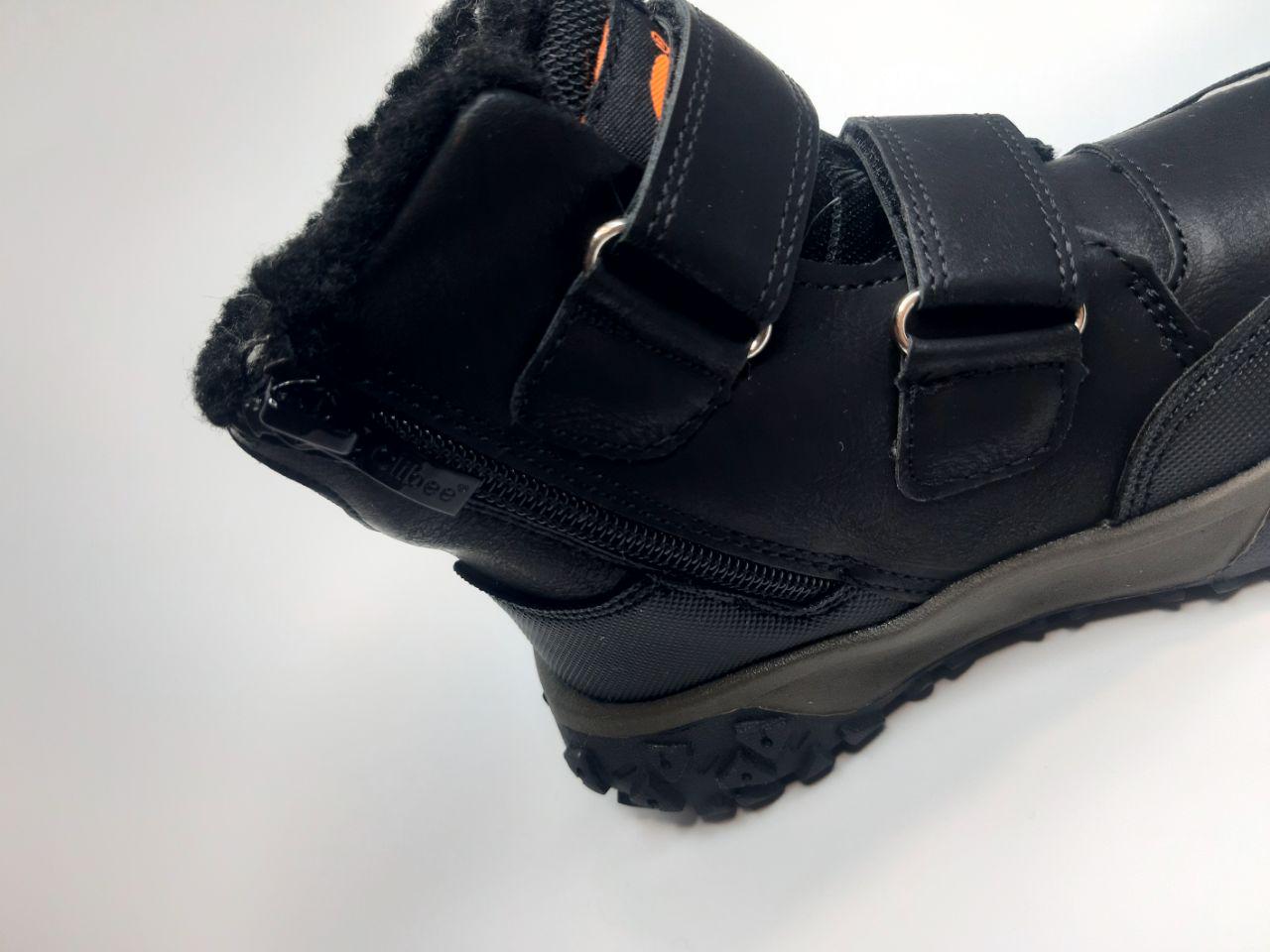 Черевики зимові Clibee для хлопчика р. 33 21,8 см Чорний (618 bl-orange) - фото 2