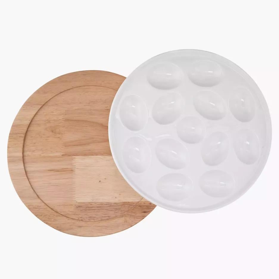 Подставка для яиц DUKA SCANDI 29х4 см Белый (1218095)