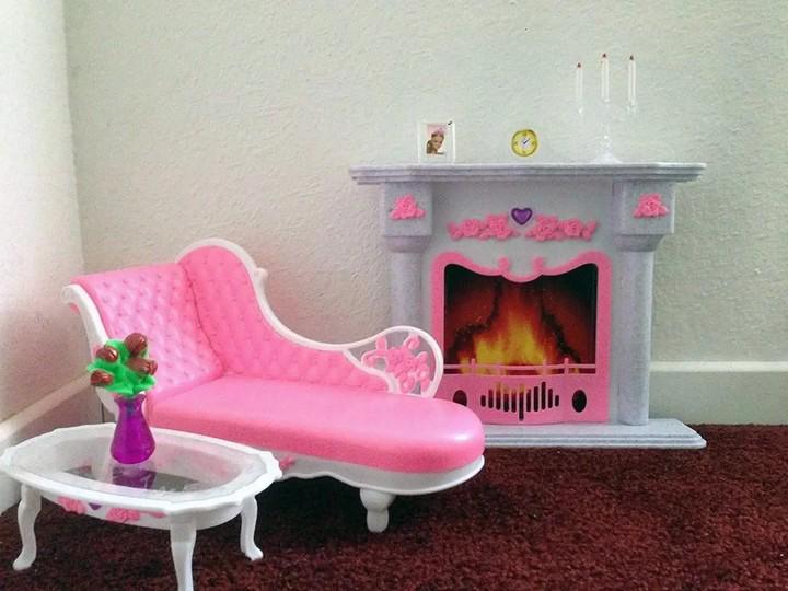 Мебель для кукол Барби Gloria камин (2618)