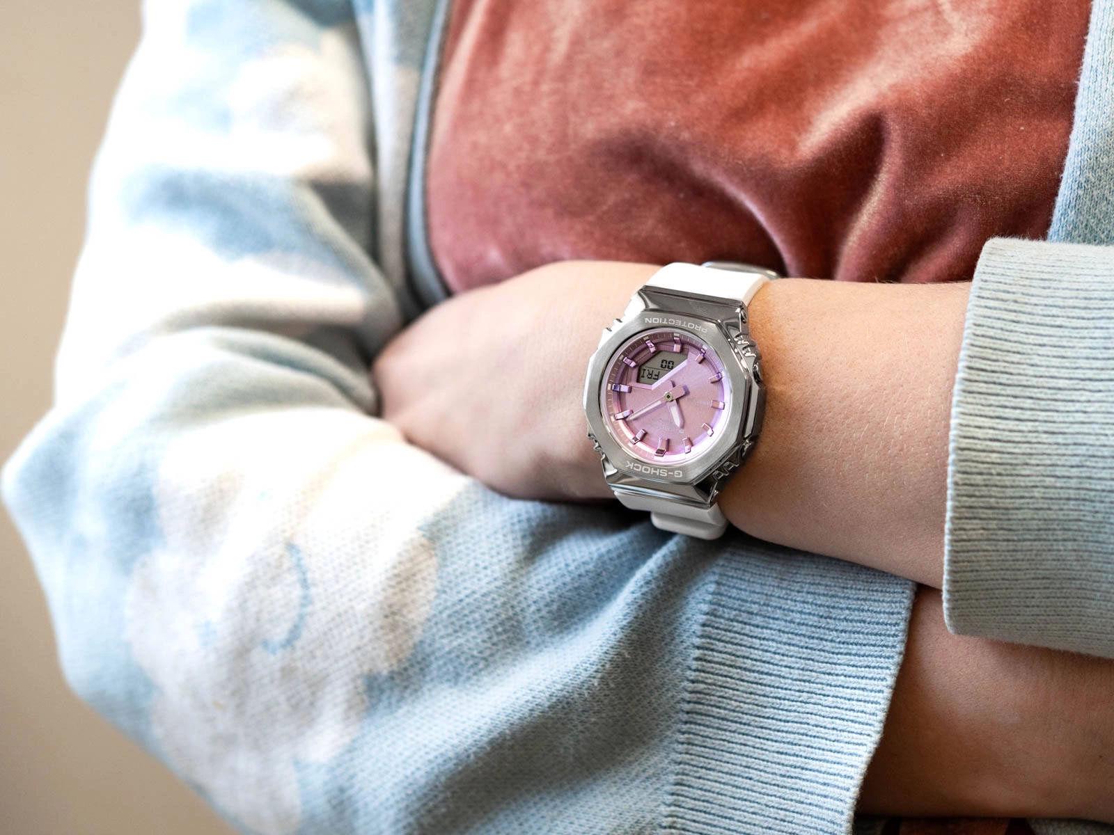 Часы Casio G-SHOCK GM-S2110-7A6ER (7760) - фото 3 Часы Casio G-SHOCK GM-S2110-7A6ER (7760) - фото 3