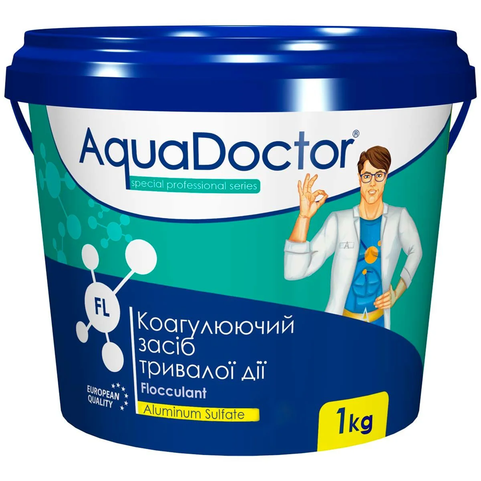 Флокулянт для басейну AquaDoctor FL у гранулах 1 кг (222)