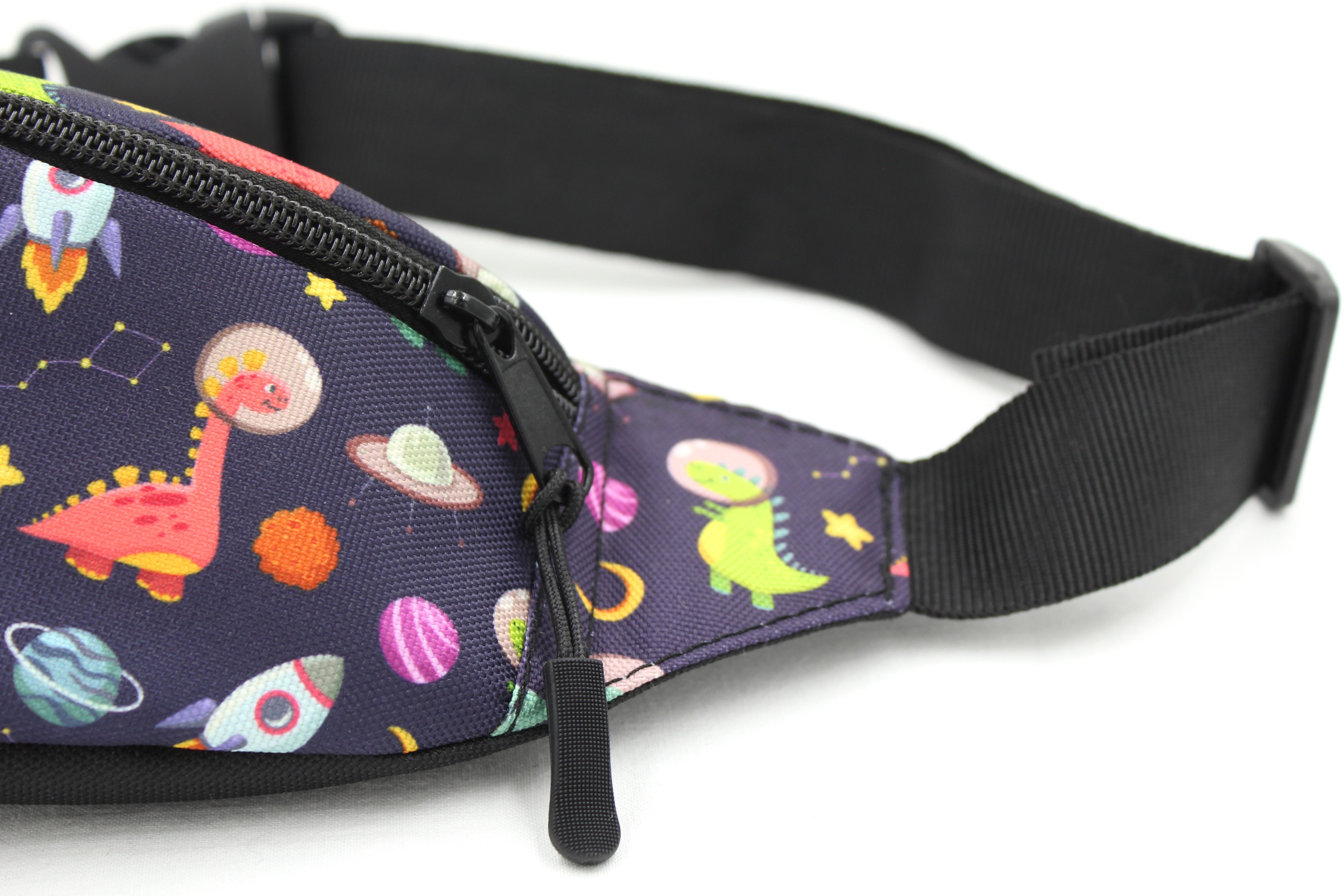 Сумка бананка дитяча з регулюючим ремінцем Діно Космос (Д-002) - фото 5