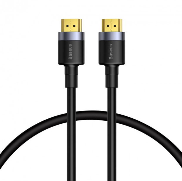 Кабель Baseus Cafule Black с HDMI на HDMI 4K 3 м (a1fd0424)