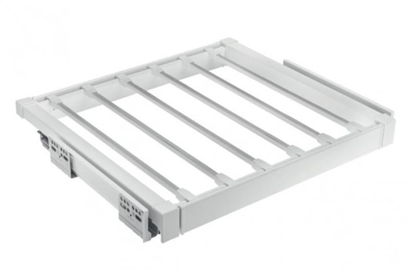 Вешалка для брюк GTV Elite с дотягом полного выдвижения 900 мм Белый (WG-WSPOD90-10)