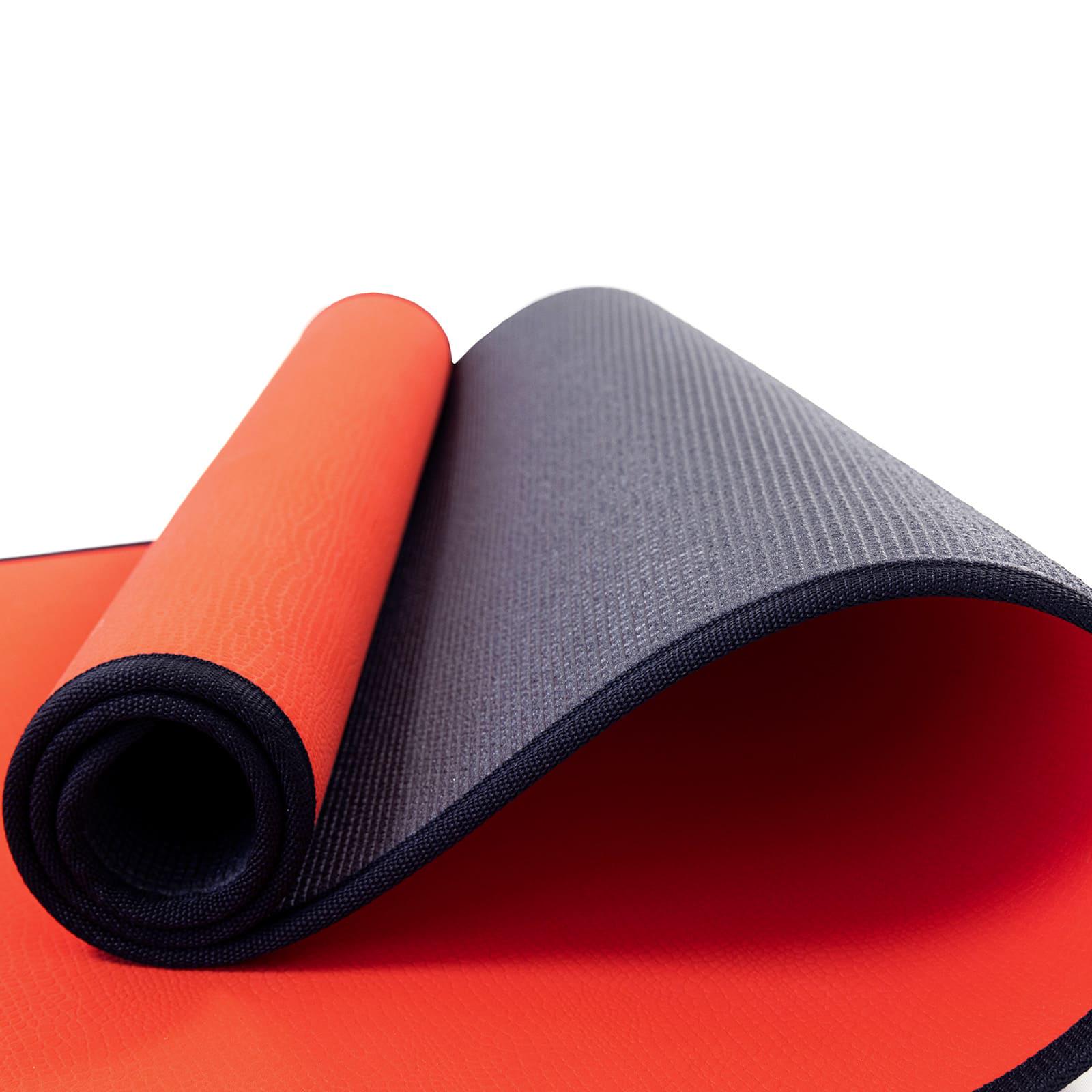 Коврик для йоги и фитнеса OSPORT Yoga Pro+ EVA двухслойный 8 мм Красно-черный (OF-0275) - фото 3 Коврик для йоги и фитнеса OSPORT Yoga Pro+ EVA двухслойный 8 мм Красно-черный (OF-0275) - фото 3