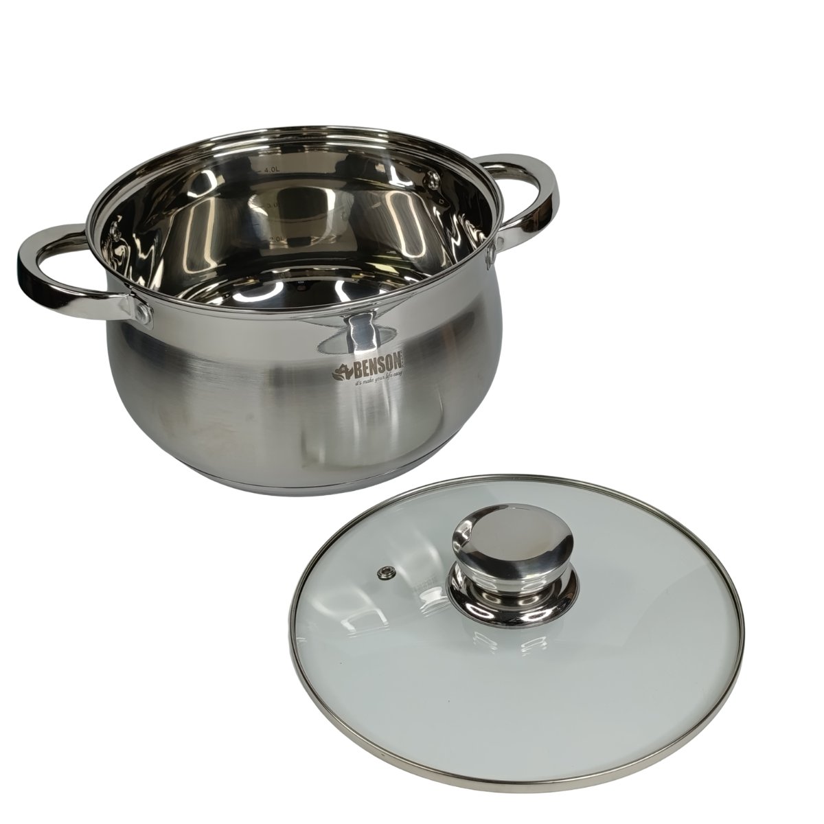 Кастрюля с крышкой 5,1 л (BN-598)