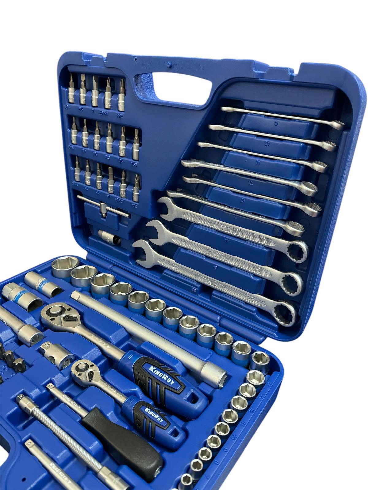 Набір інструментів KING ROY 6 гранний 82 пр. (19993) - фото 7 Набір інструментів KING ROY 6 гранний 82 пр. (19993) - фото 7