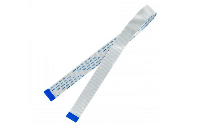 Шлейф плоский 16 pin реверсный шаг 1 мм длина 30 см AWM 20624 80C 60V VW-1 гибкий кабель (2641177214)