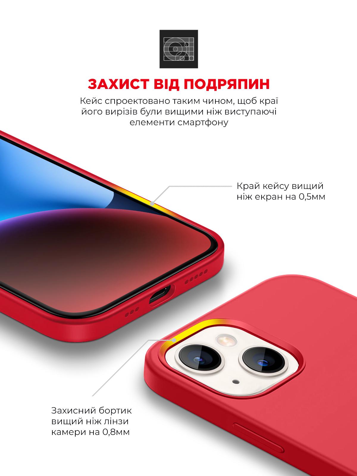 ArmorStandart ICON2 чехол для Apple iPhone 14 Red (ARM63594) Armorstandart ARM63594 - фото 5