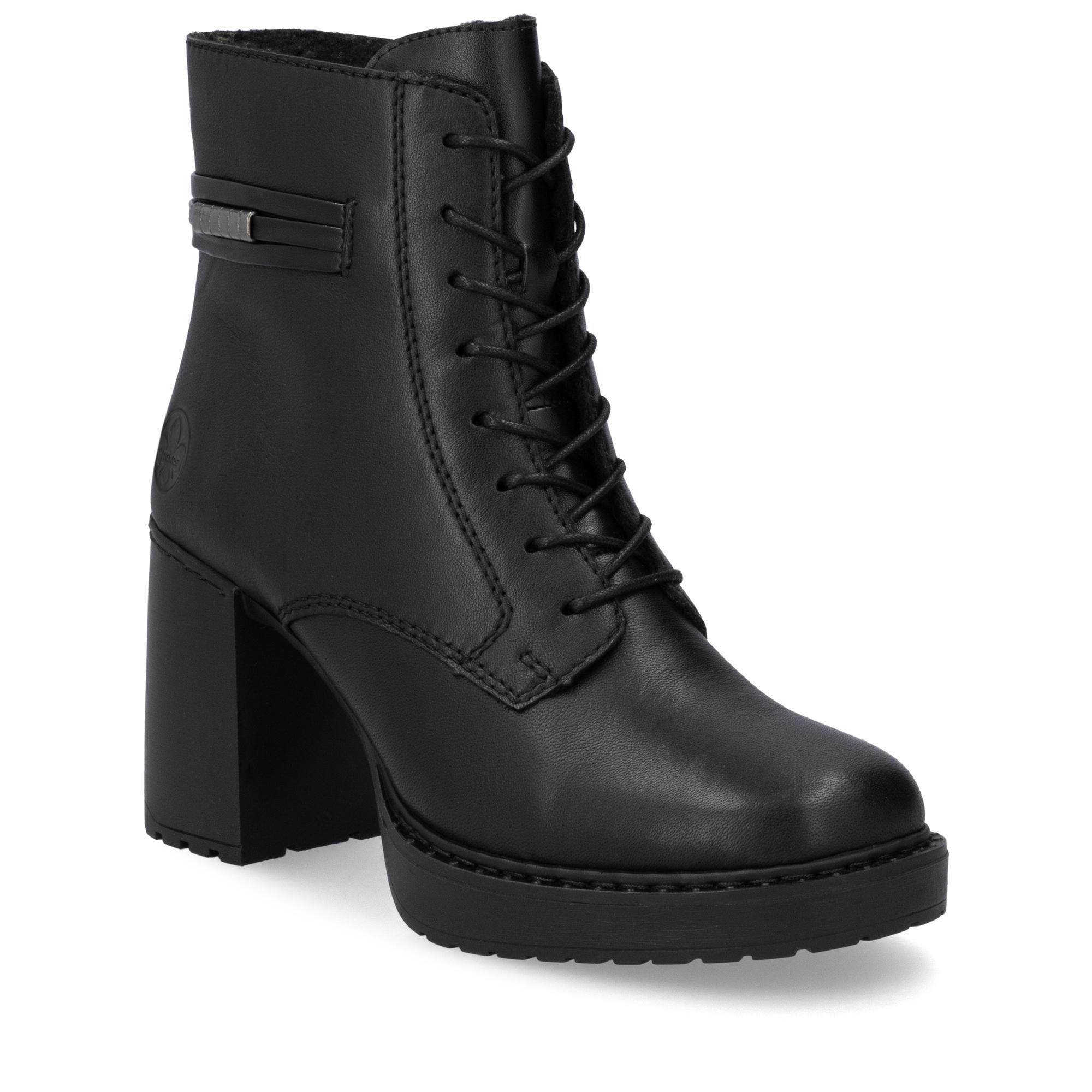 Ботинки женские зимние RIEKER модельные р. 39 Черный (013848-39)