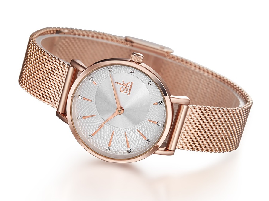 Часы наручные женские Shengke Lady Gold (9109)