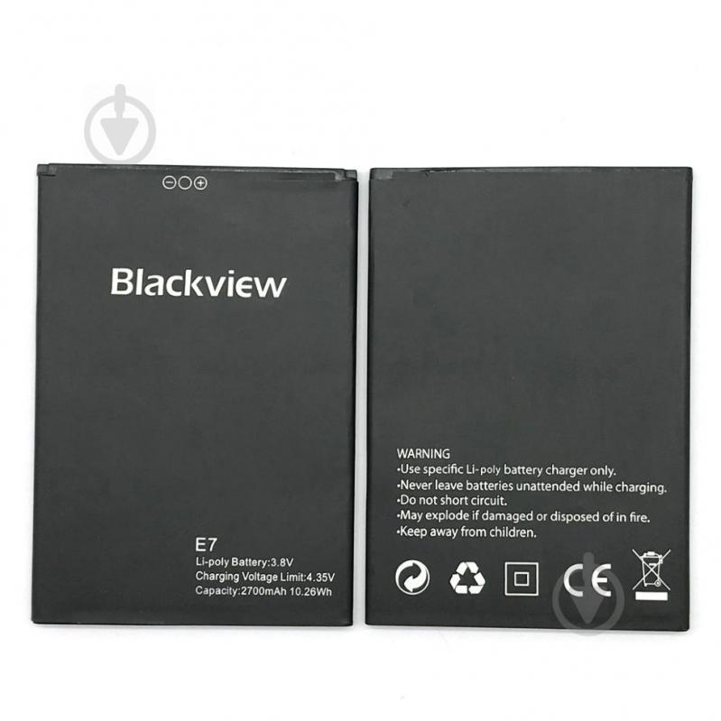 Батарея Blackview E7 / E7S 2700 мА * год Батарея Blackview E7 / E7S 2700 мА * год