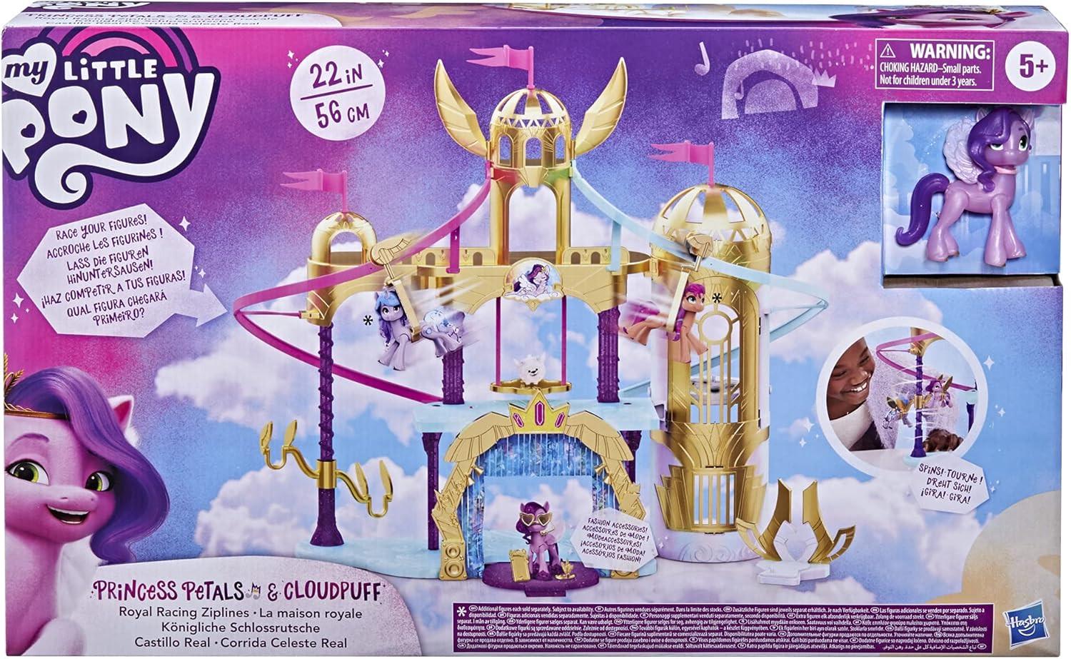 Дитячий ігровий набір My Little Pony Royal Racing Ziplines Castle Playset (MLP1430) - фото 9