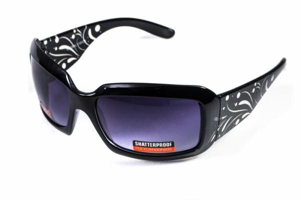 Очки защитные открытые Global Vision Passion gradient smoke Серый