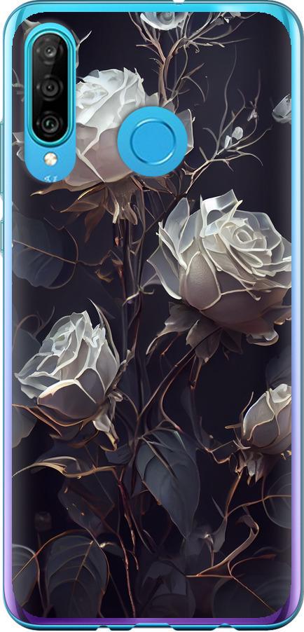Чехол на Huawei P30 Lite Розы 2 (5550u-1651-42517)