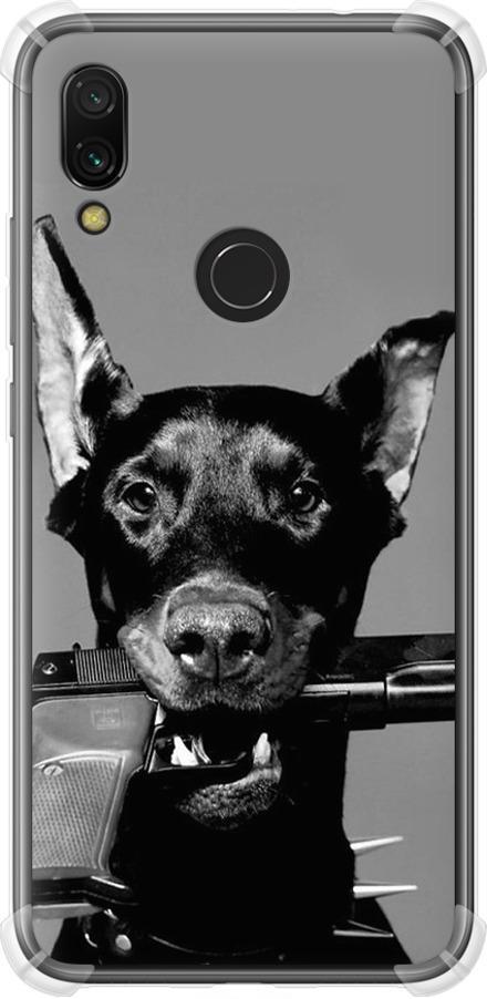 Чехол на Xiaomi Redmi 7 Доберман (2745sp-1669-42517) Чехол на Xiaomi Redmi 7 Доберман (2745sp-1669-42517)