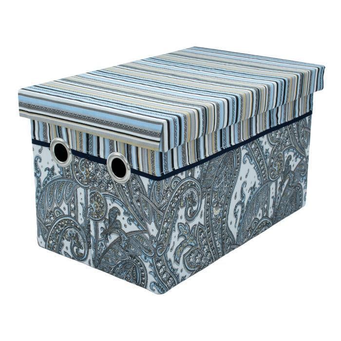 Короб стелажний Handy Home Орнамент із кришкою 33х20х20 см (TB27SF)