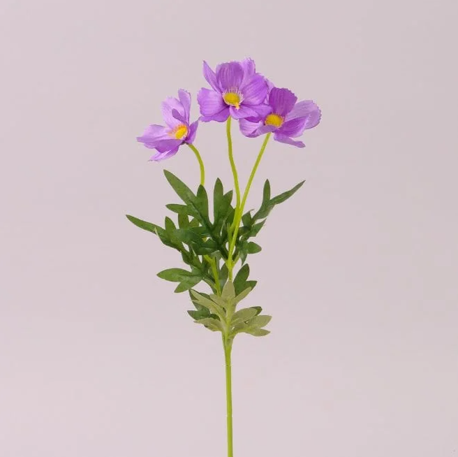 Цветок Полевой Flora Темно-фиолетовый (72737)