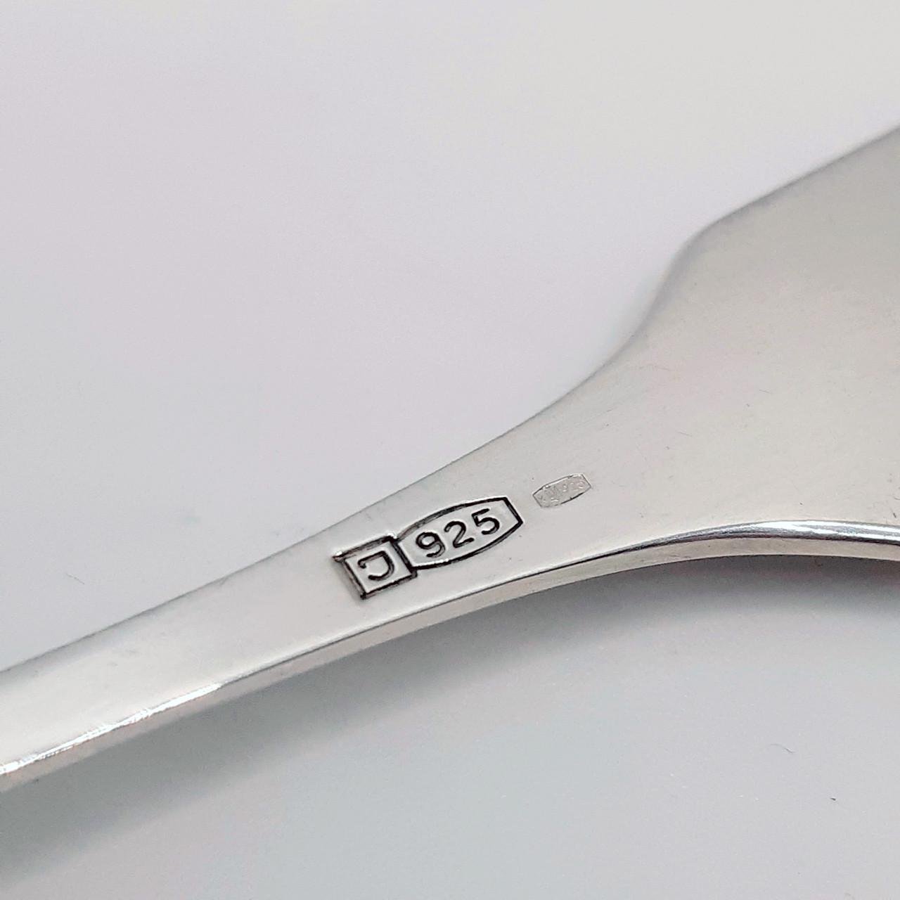 Ложка чайна срібло козеріг 925° 22,00 г (12202120) - фото 5 Ложка чайна срібло козеріг 925° 22,00 г (12202120) - фото 5