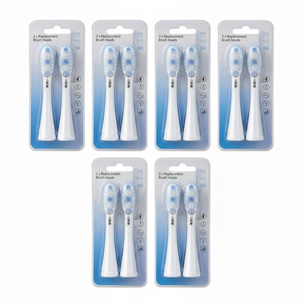 Насадки для электрической зубной щетки Panasonic WEW-0908-W830-AS3 6 блистеров